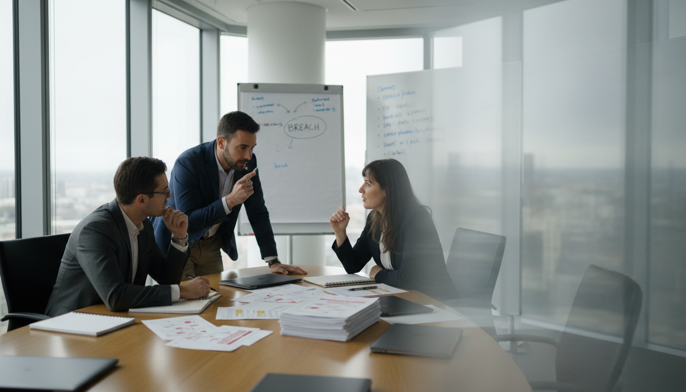 Diagramma che illustra il gap tra identità macchina ransomware e protocolli di sicurezza aziendali