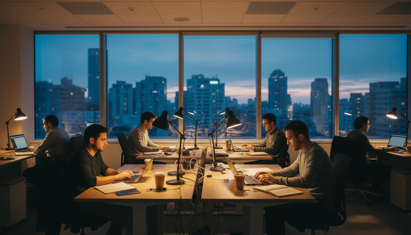 Sviluppatore che utilizza la OpenAI Responses API per creare agenti AI avanzati