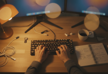 Strumenti per Coding: Quali Usare Davvero nel 2025 Schermata di strumenti per coding su monitor di sviluppatore